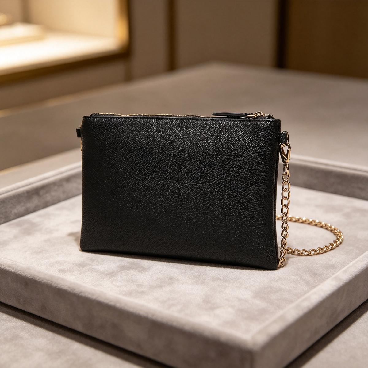 Black Tassel Crossbody Bag