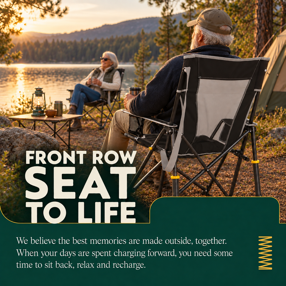 The Rock-Anywhere Auto-Shock Rocker – 2 Chair Set