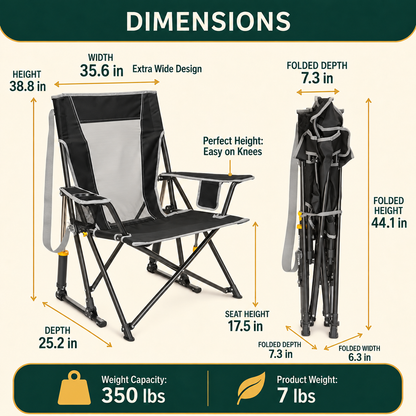 The Rock-Anywhere Auto-Shock Rocker – 2 Chair Set
